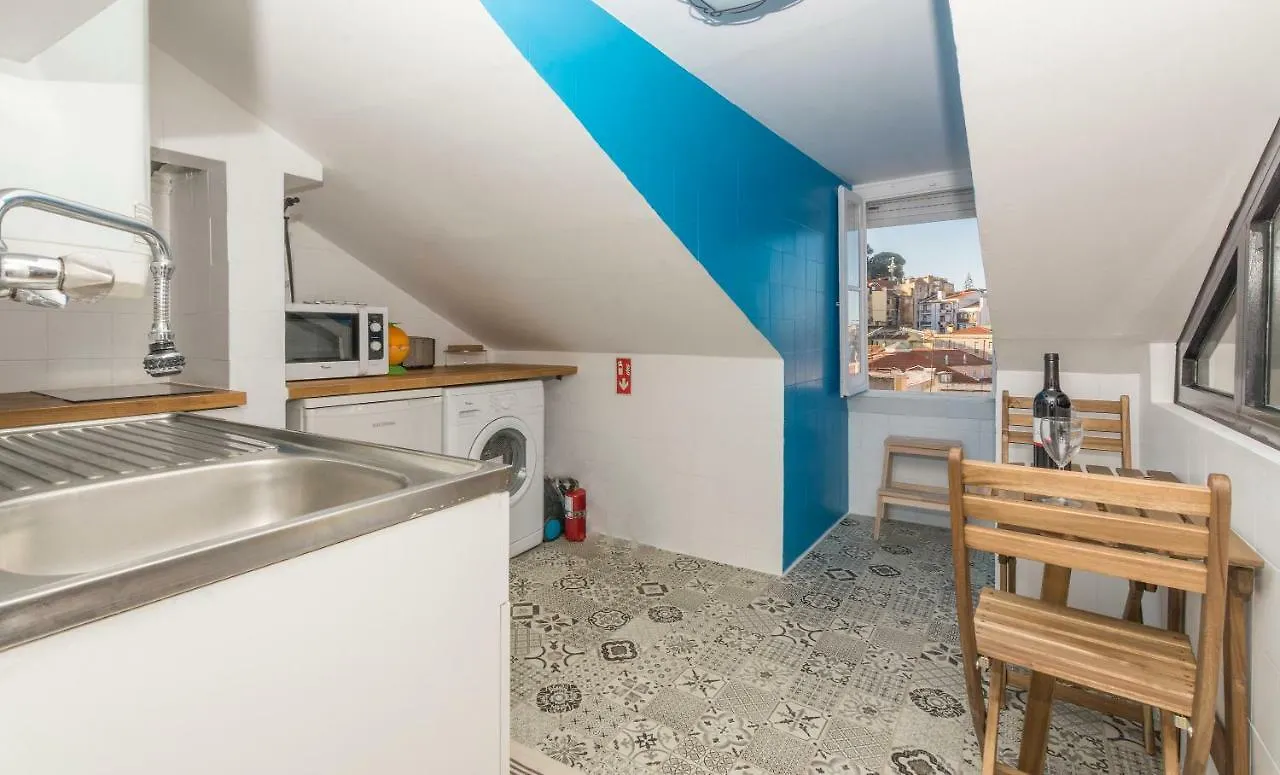 Charming Casa A Lisbonne Lägenhet